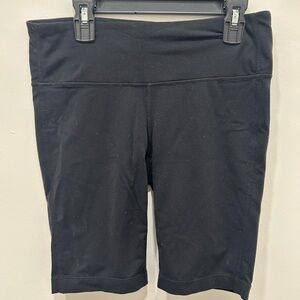 Athleta Biker Shorts Size S Black High Rise Athletic Workout Yoga Women's